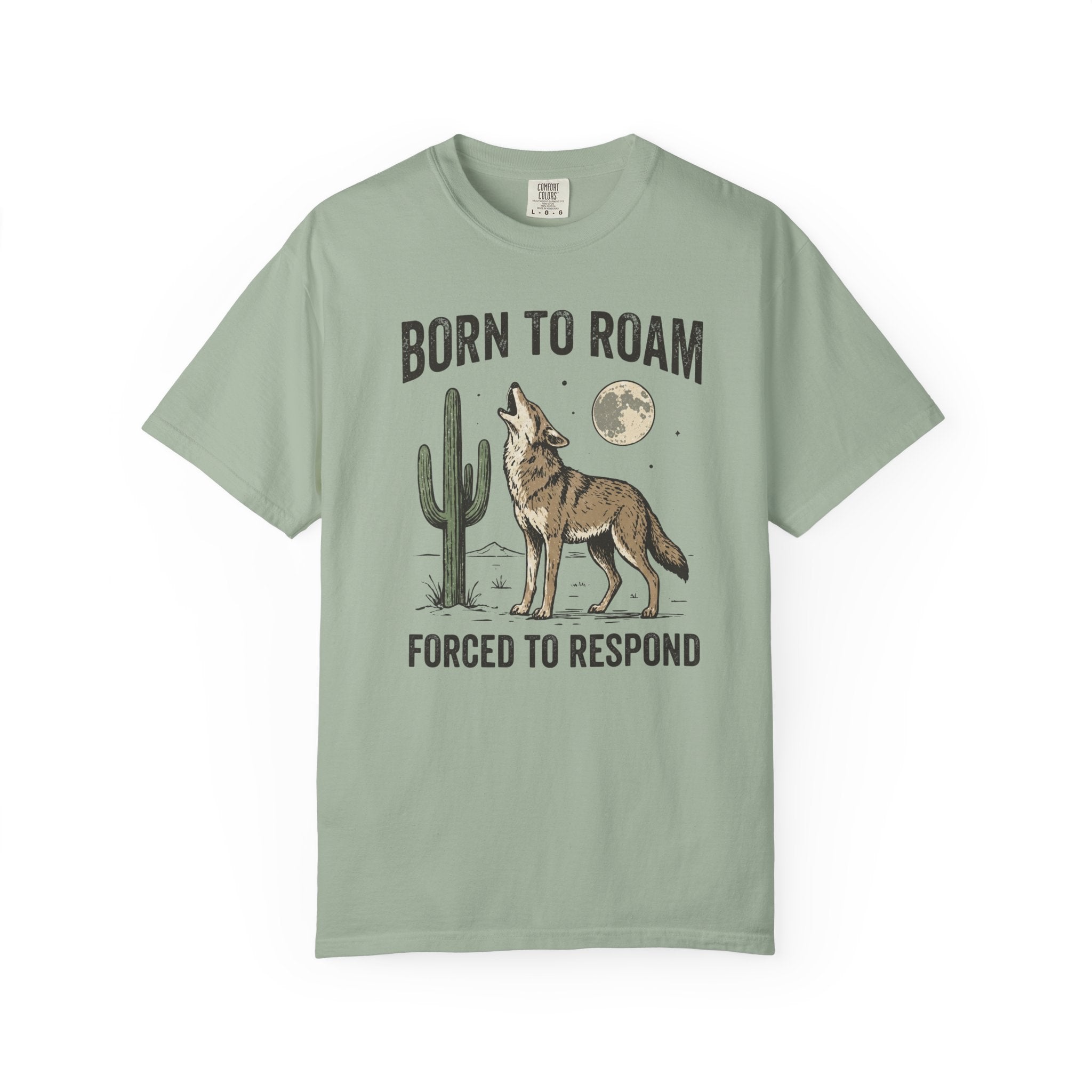 Born to Roam Wolf T-Shirt