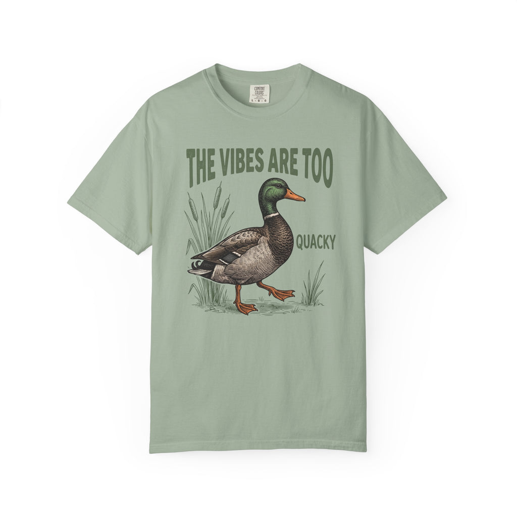The Vibes Are Too Quacky Duck T-Shirt