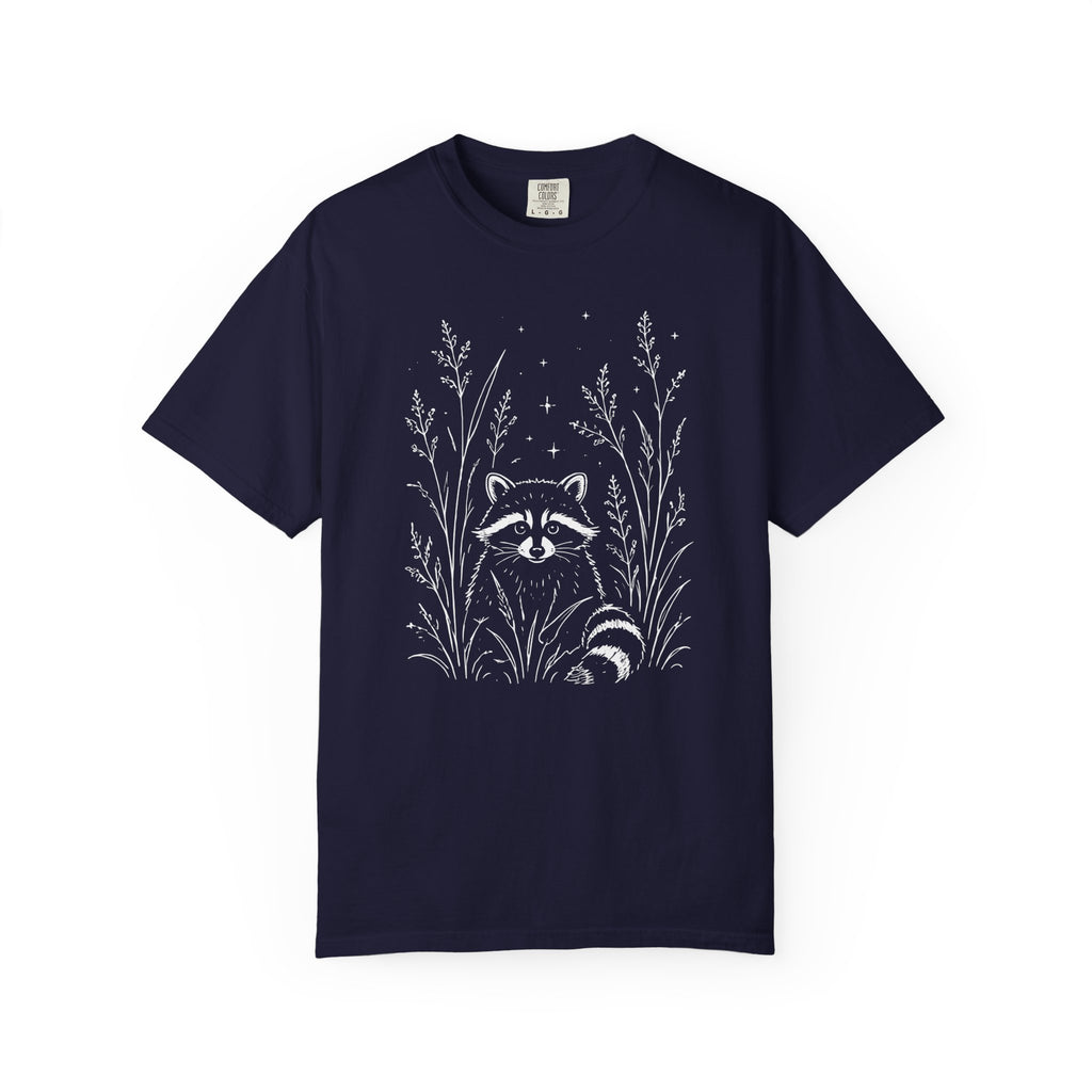 Raccoon Wildflower T-Shirt