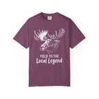 Yield To The Local Legend Moose T-Shirt