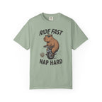 Ride Fast Nap Hard Capybara T-Shirt