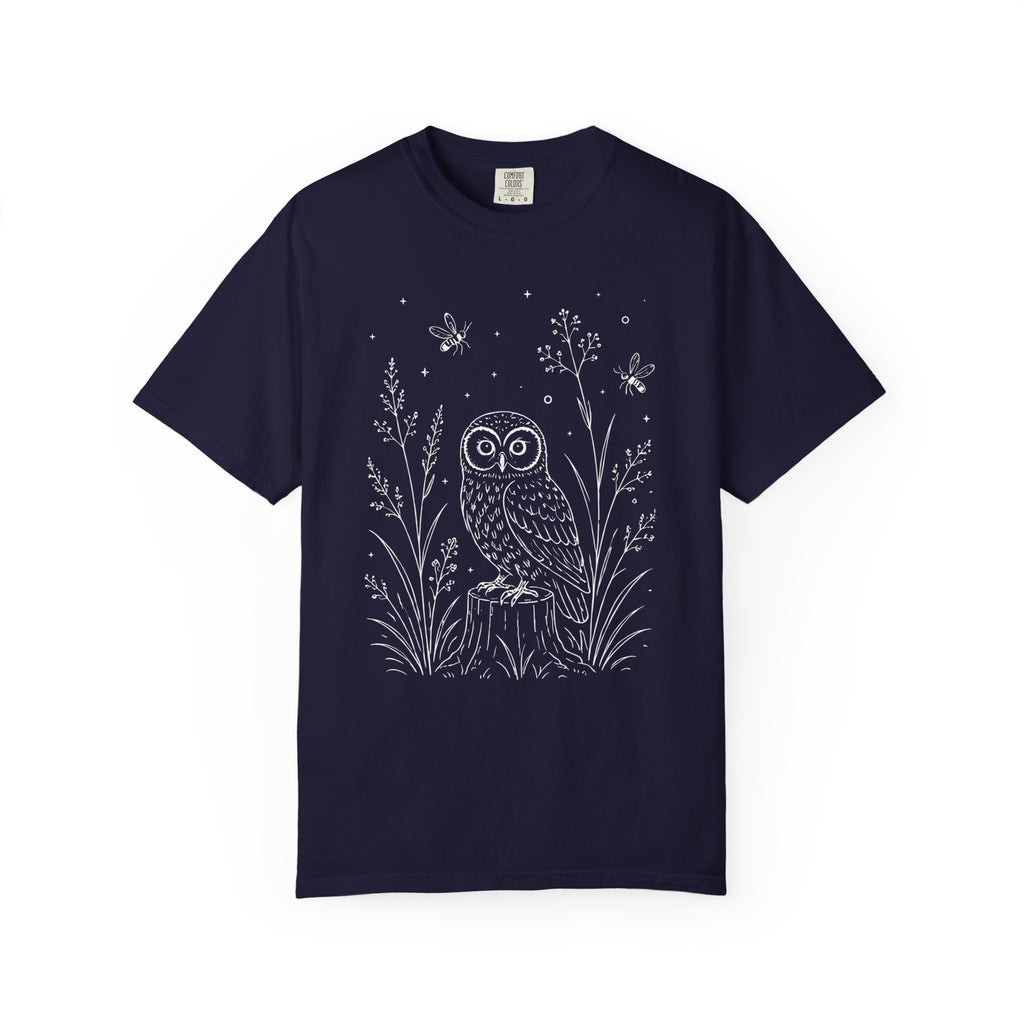 Firefly Owl Wildflower T-Shirt