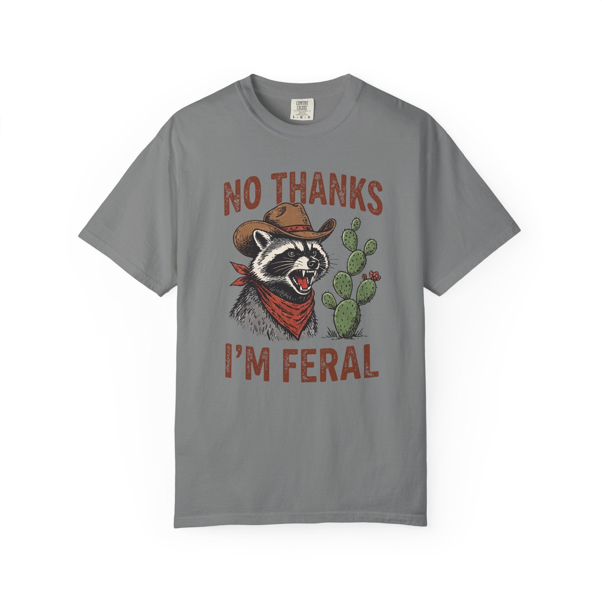 No Thanks Raccoon T-Shirt