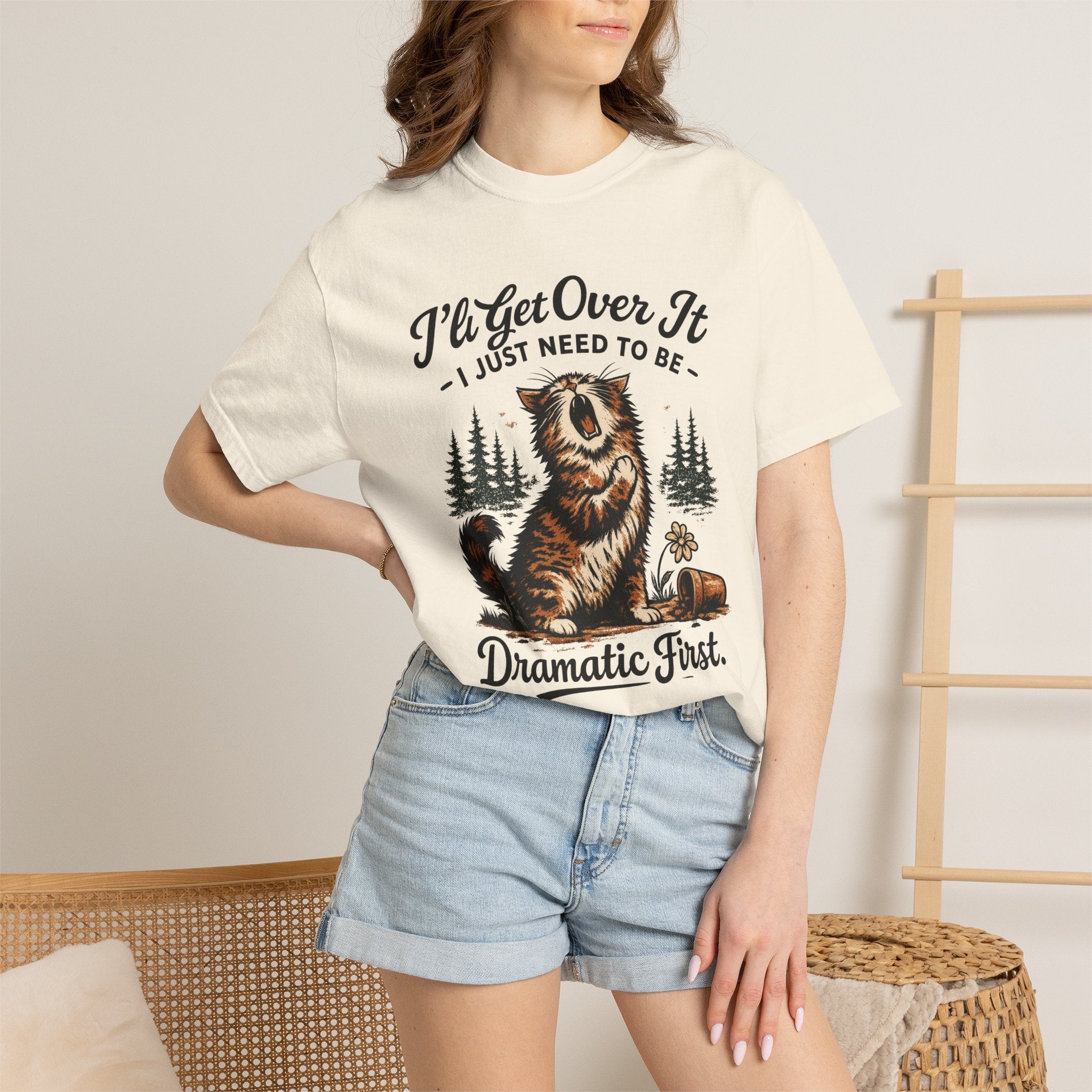 Dramatic Cat T-Shirt