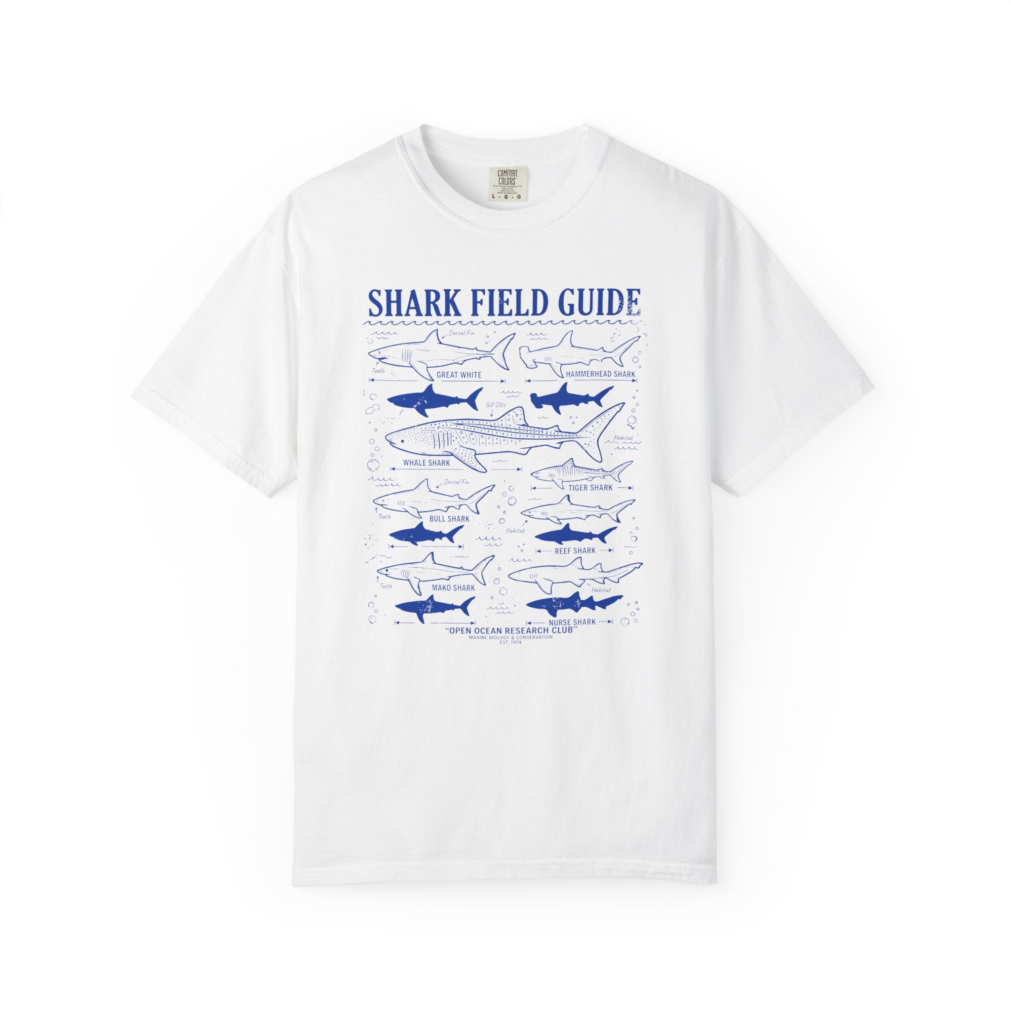 Sharks Field Guide T-Shirt