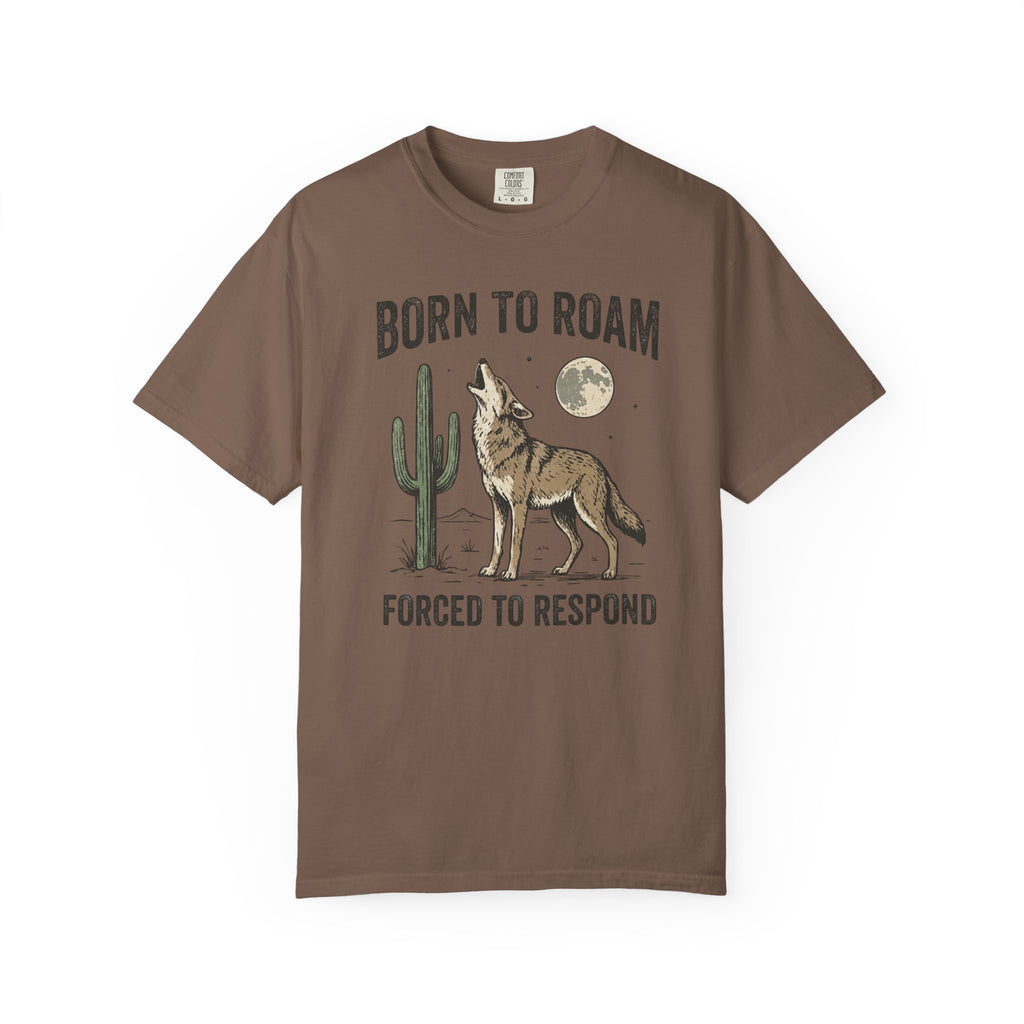 Born to Roam Wolf T-Shirt