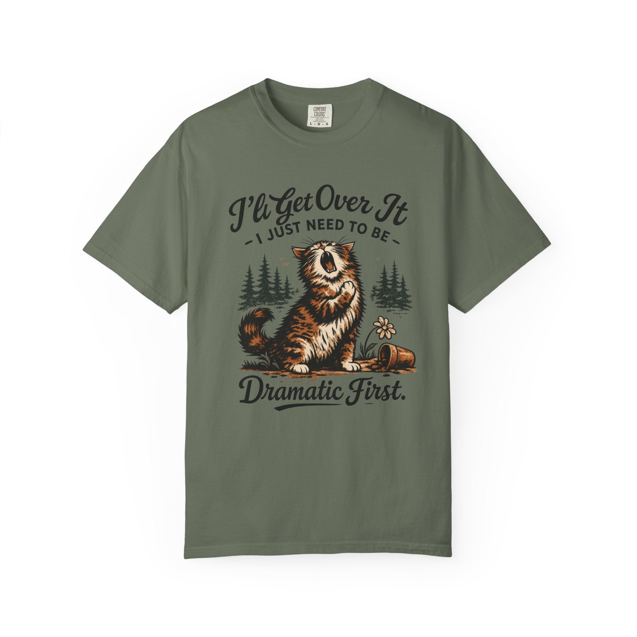 Dramatic Cat T-Shirt