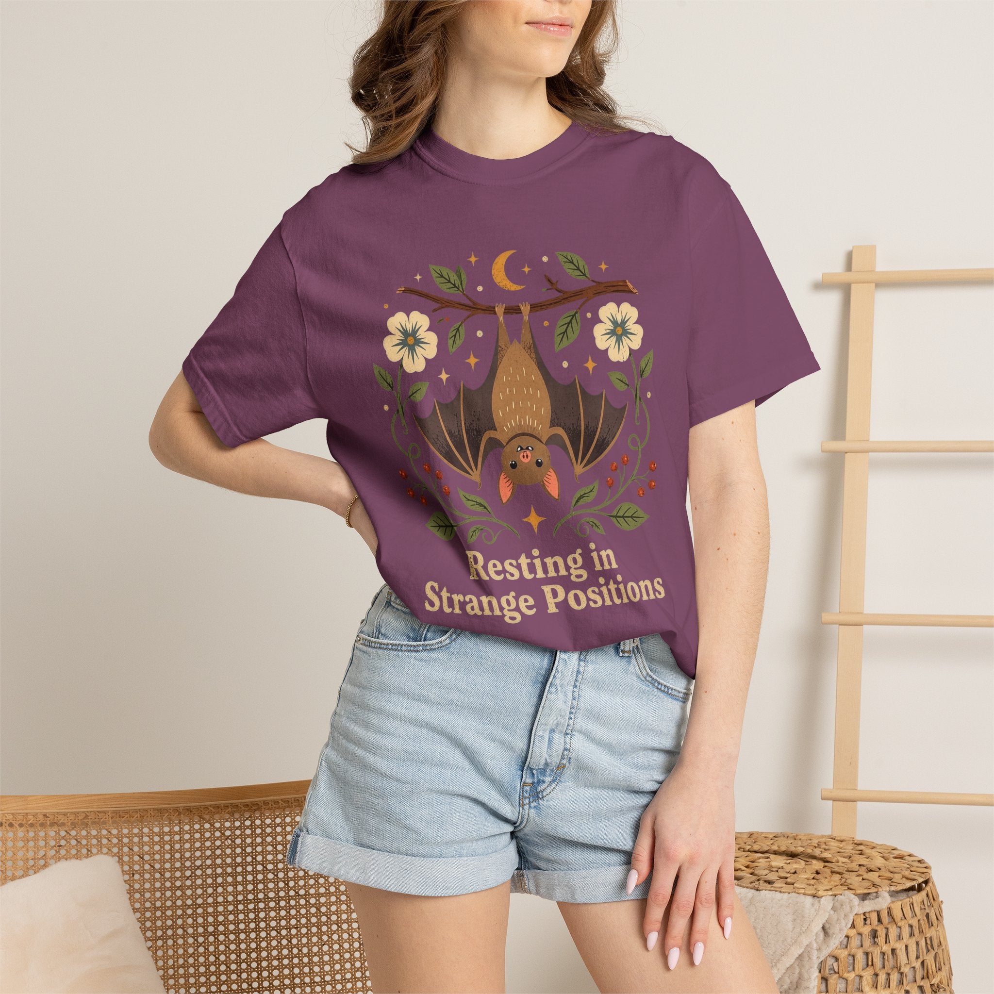 Strange Positions Bat T-Shirt
