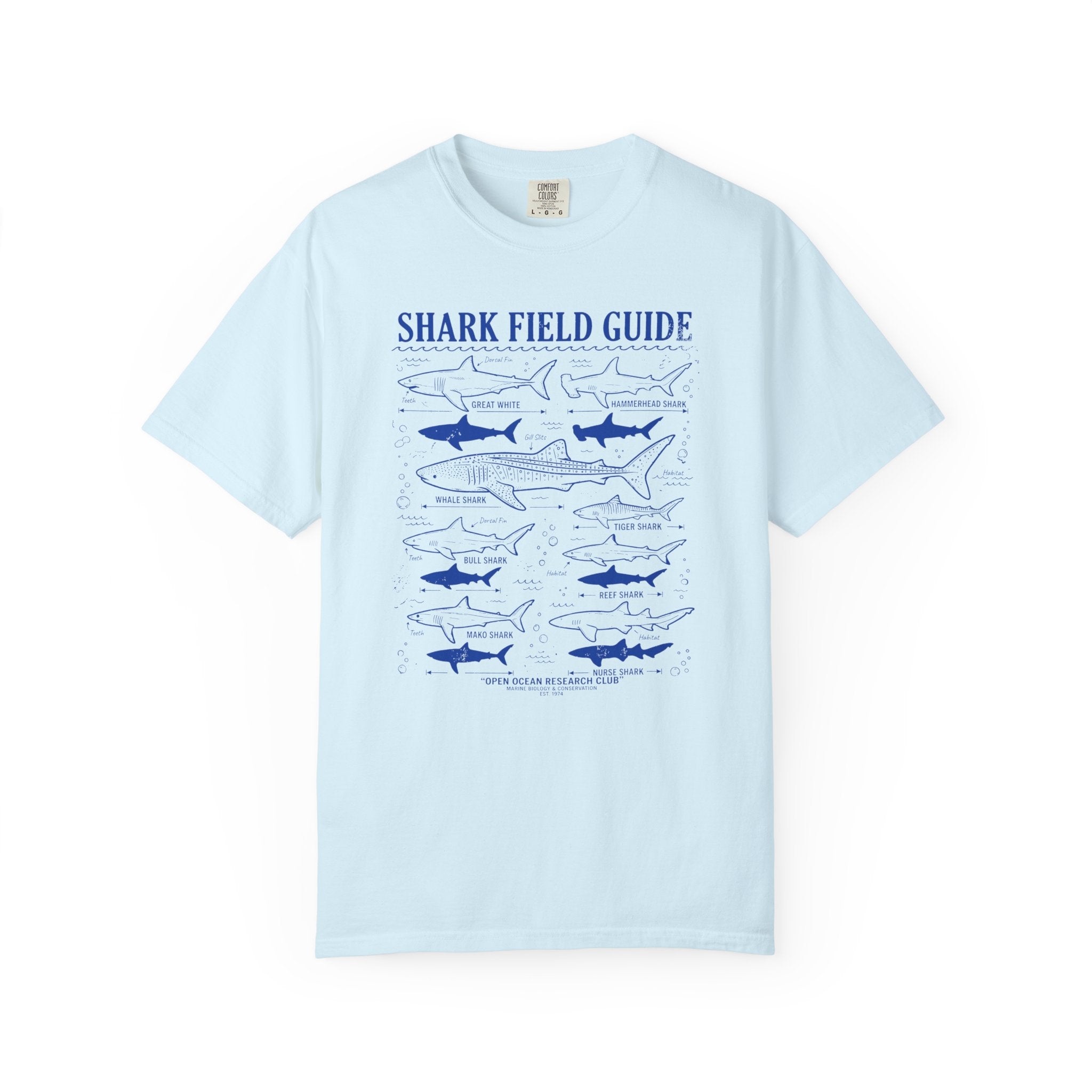 Sharks Field Guide T-Shirt