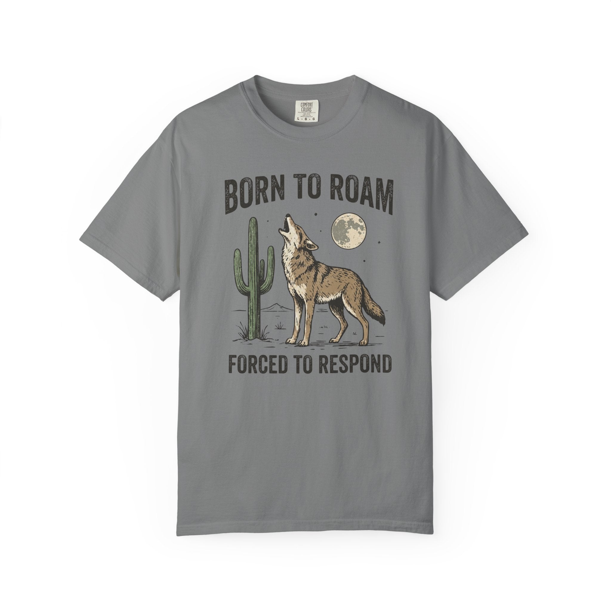 Born to Roam Wolf T-Shirt