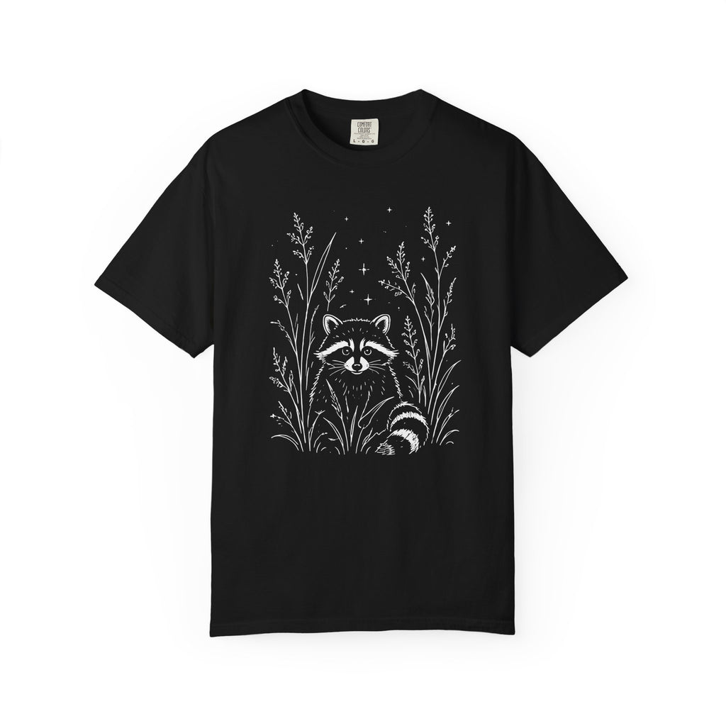 Raccoon Wildflower T-Shirt