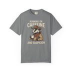 Running On Caffeine Badger T-Shirt