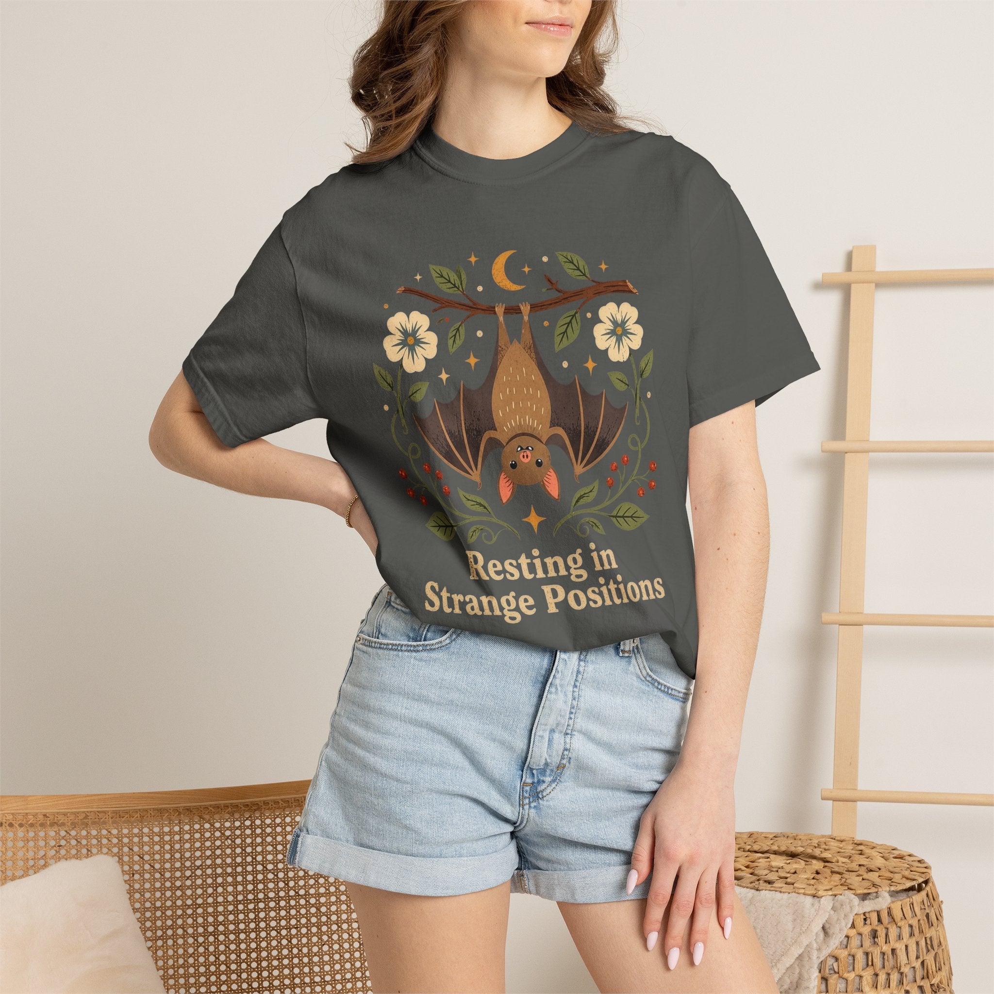 Strange Positions Bat T-Shirt