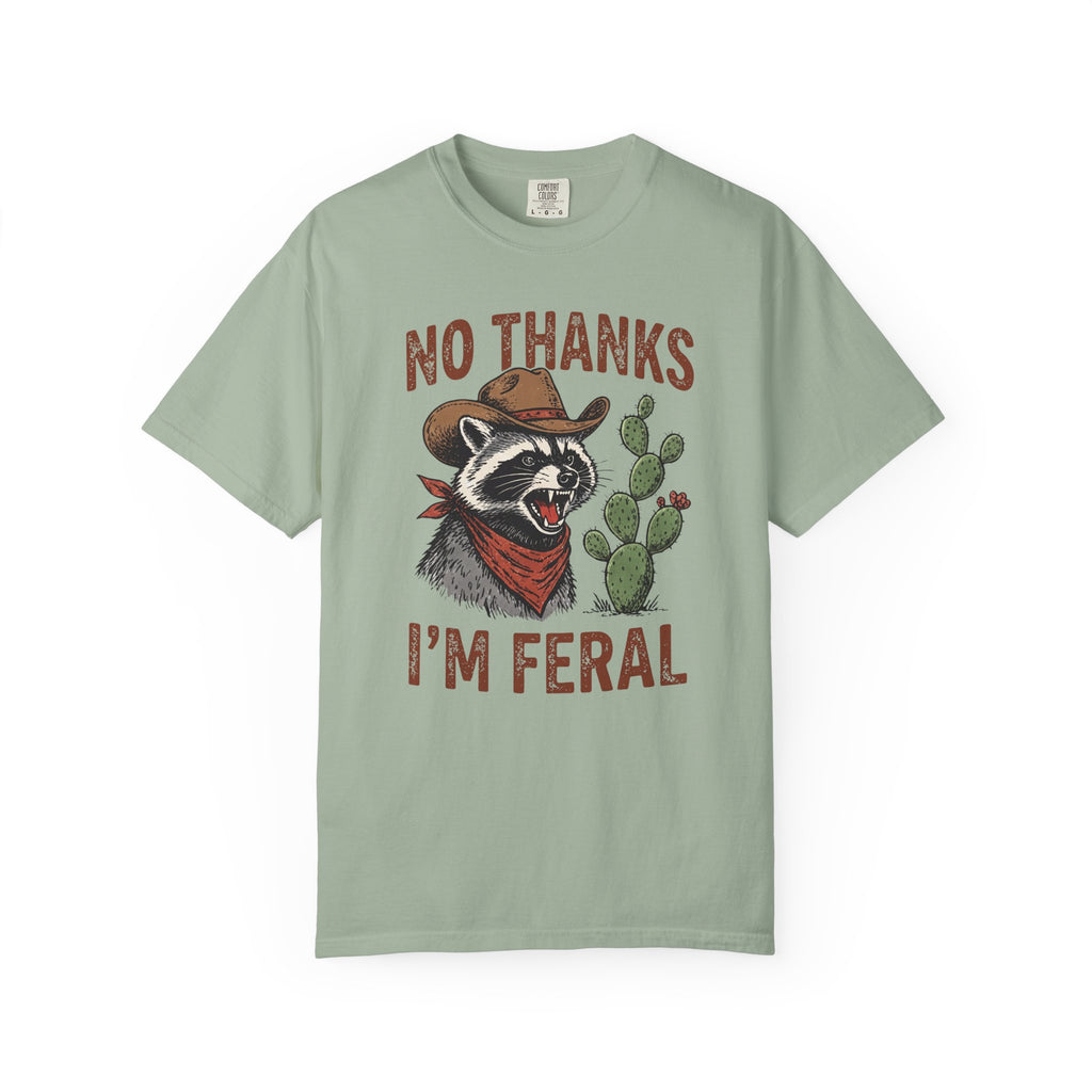 No Thanks Raccoon T-Shirt