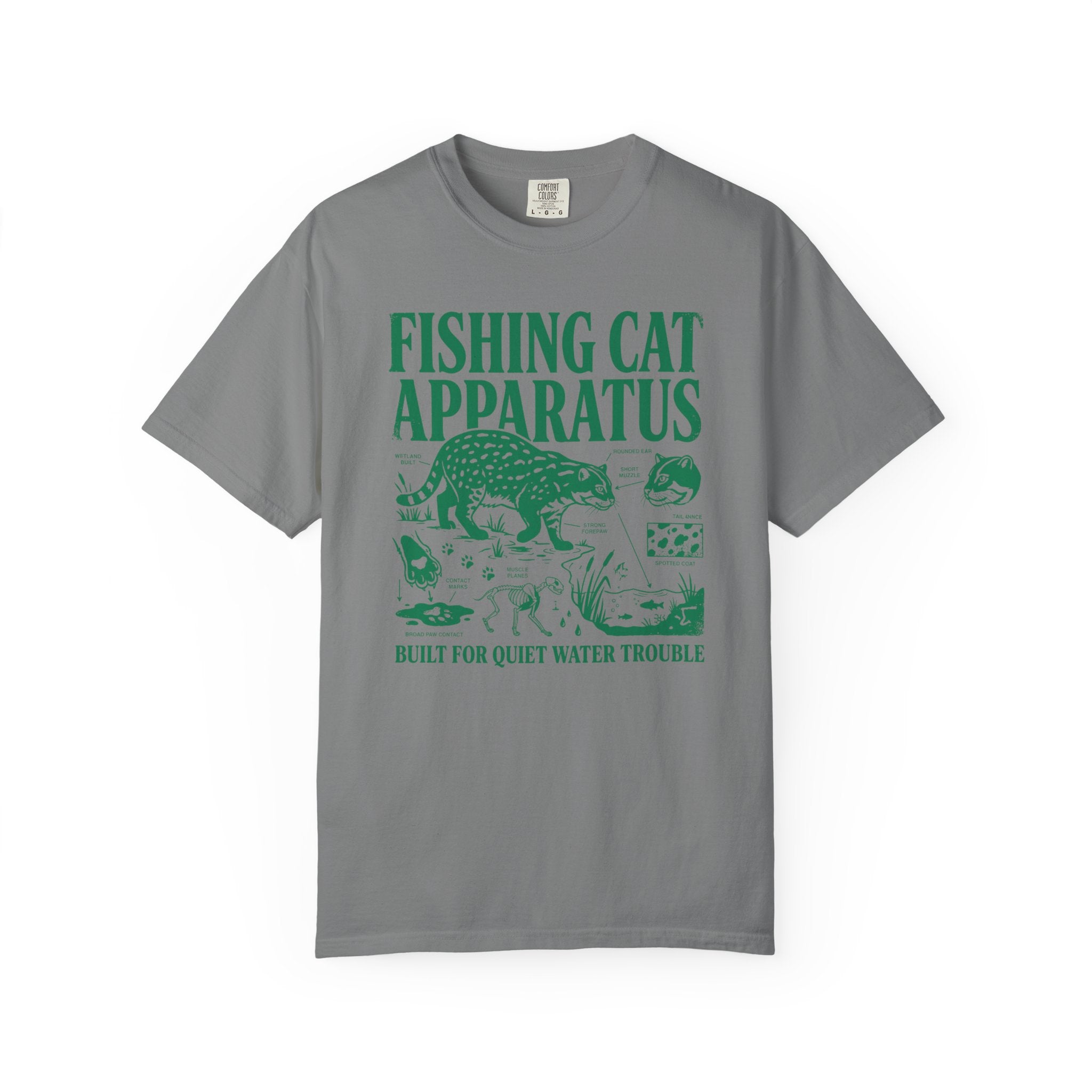Fishing Cat Apparatus T-Shirt