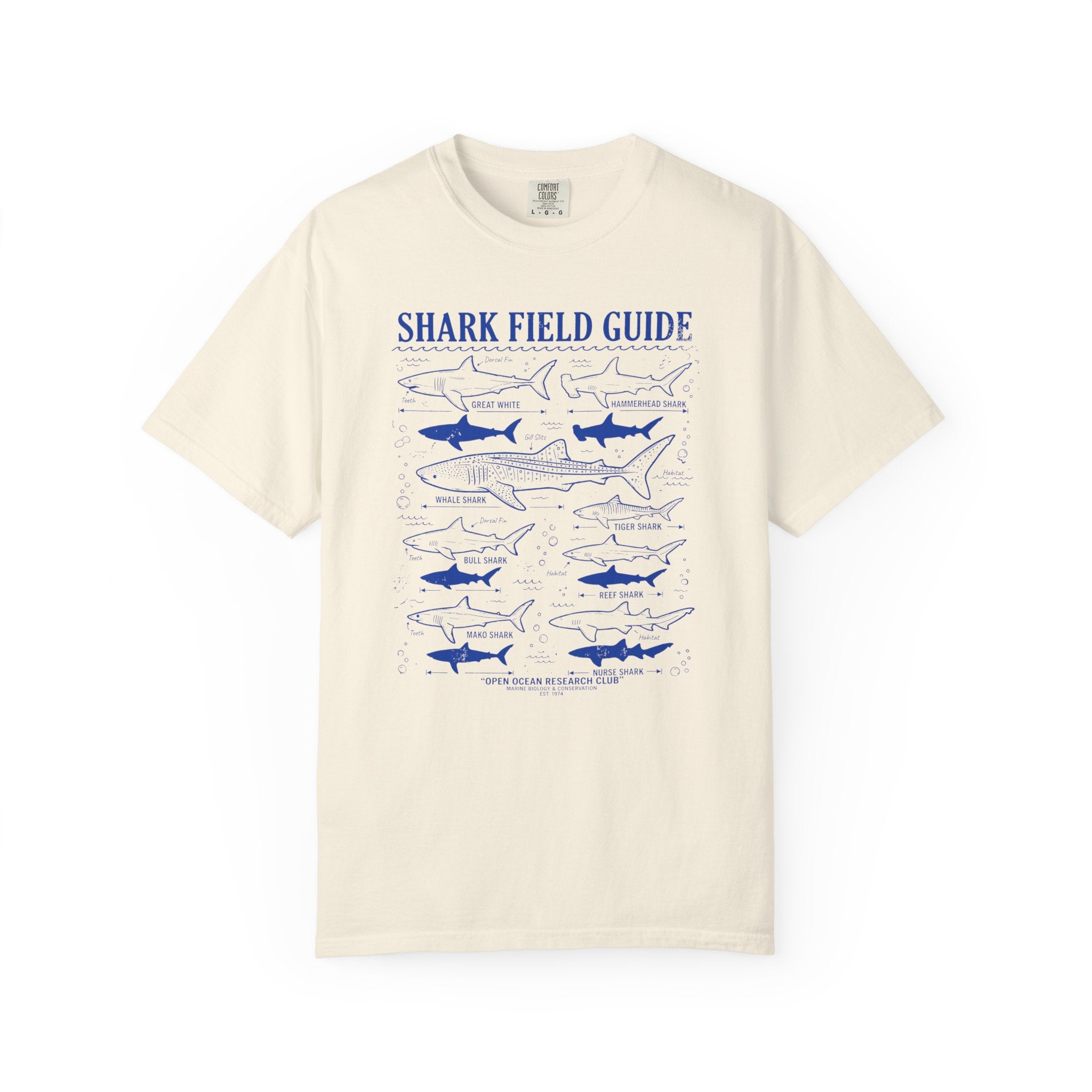 Sharks Field Guide T-Shirt