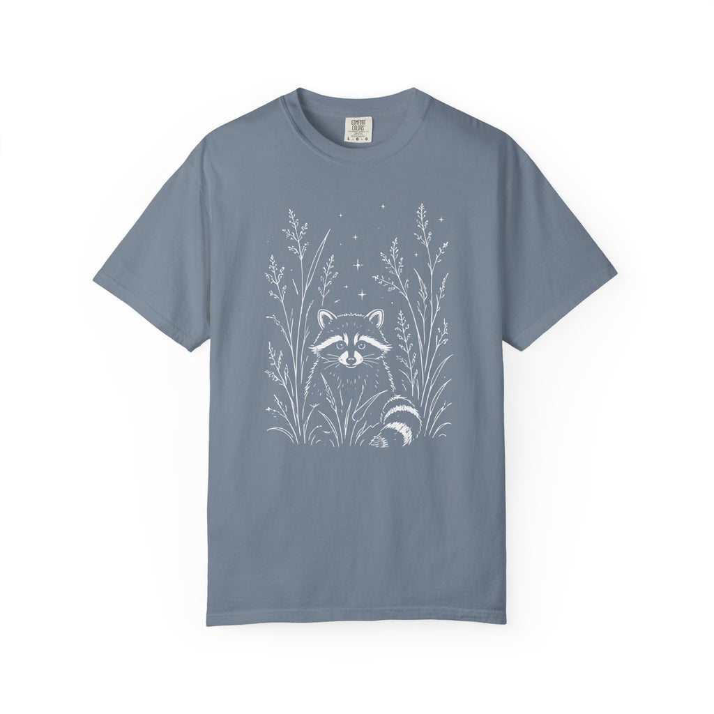 Raccoon Wildflower T-Shirt