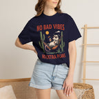 No Bad Vibes No Extra Plans Possum T-Shirt