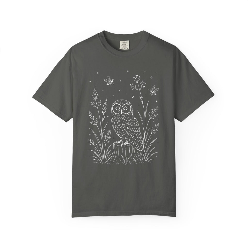 Firefly Owl Wildflower T-Shirt
