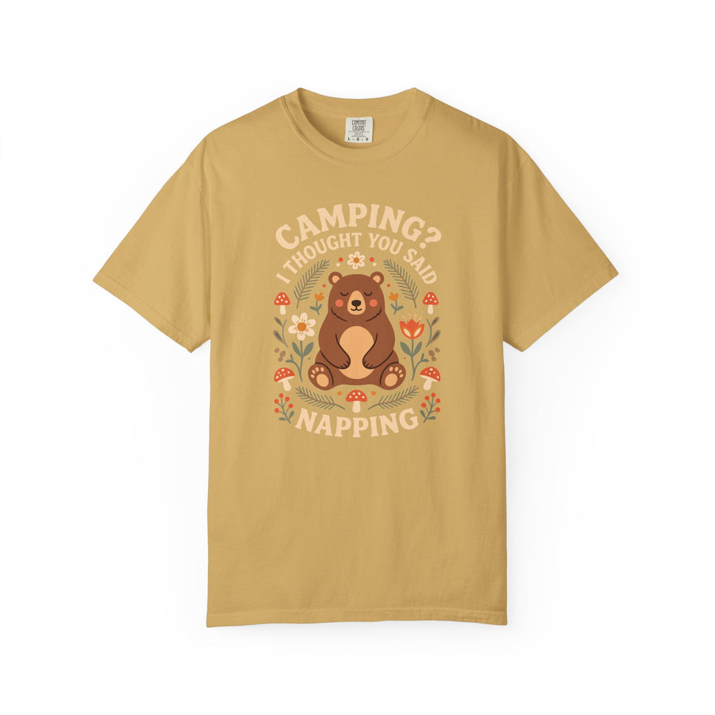Camping? I Thought You Said Napping Bear T-Shirt