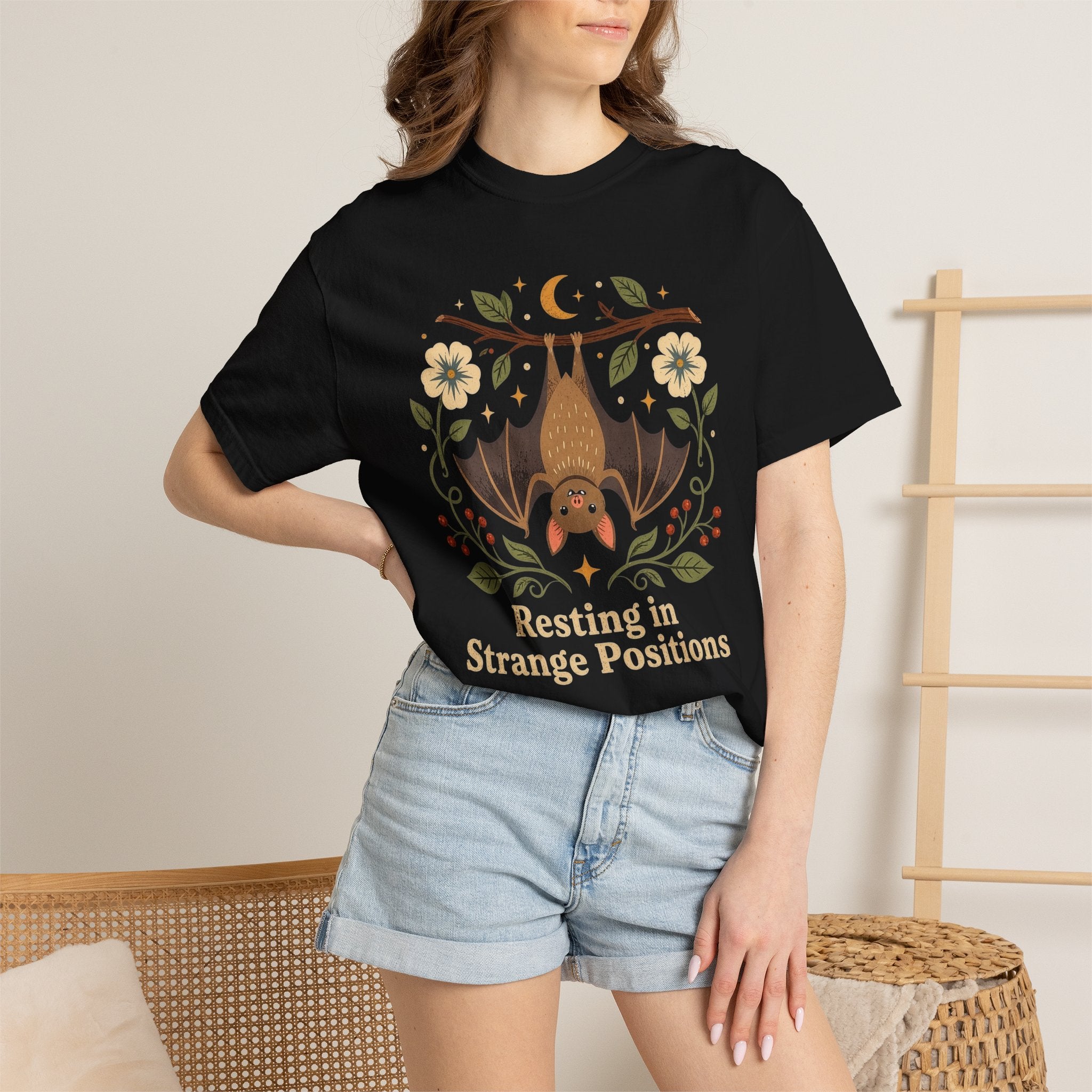Strange Positions Bat T-Shirt
