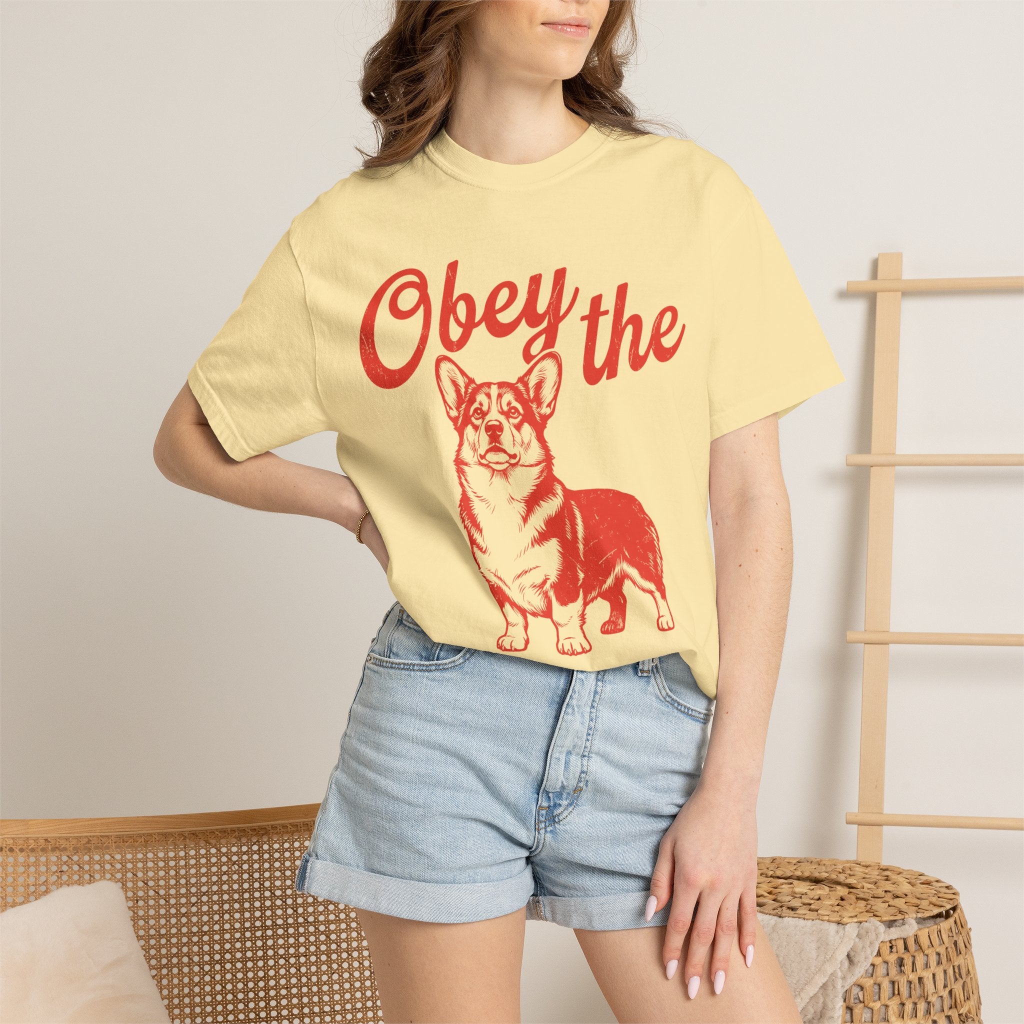 Vintage Obey the Corgi T-Shirt