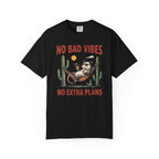 No Bad Vibes No Extra Plans Possum T-Shirt