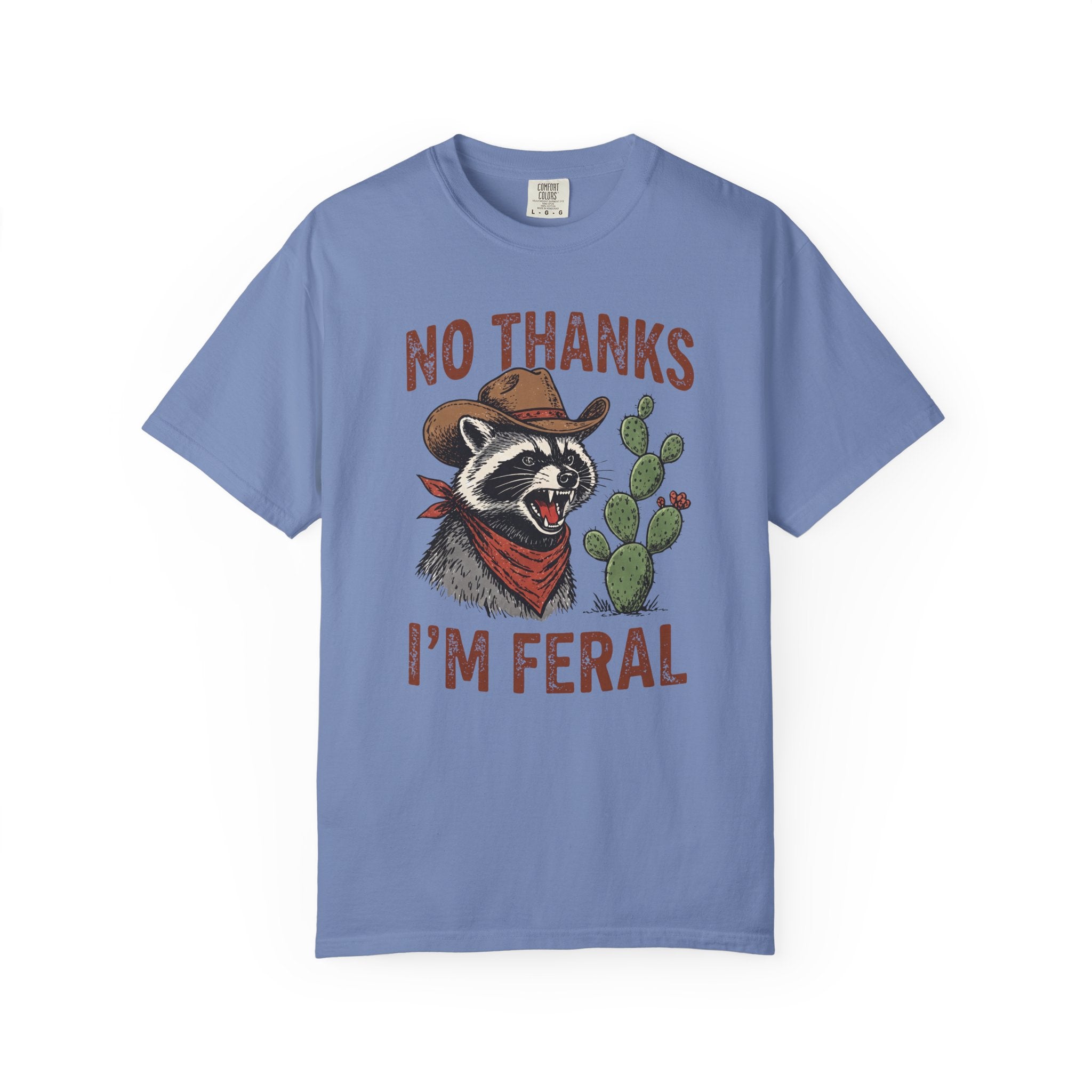 No Thanks Raccoon T-Shirt