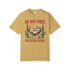 No Bad Vibes No Extra Plans Possum T-Shirt