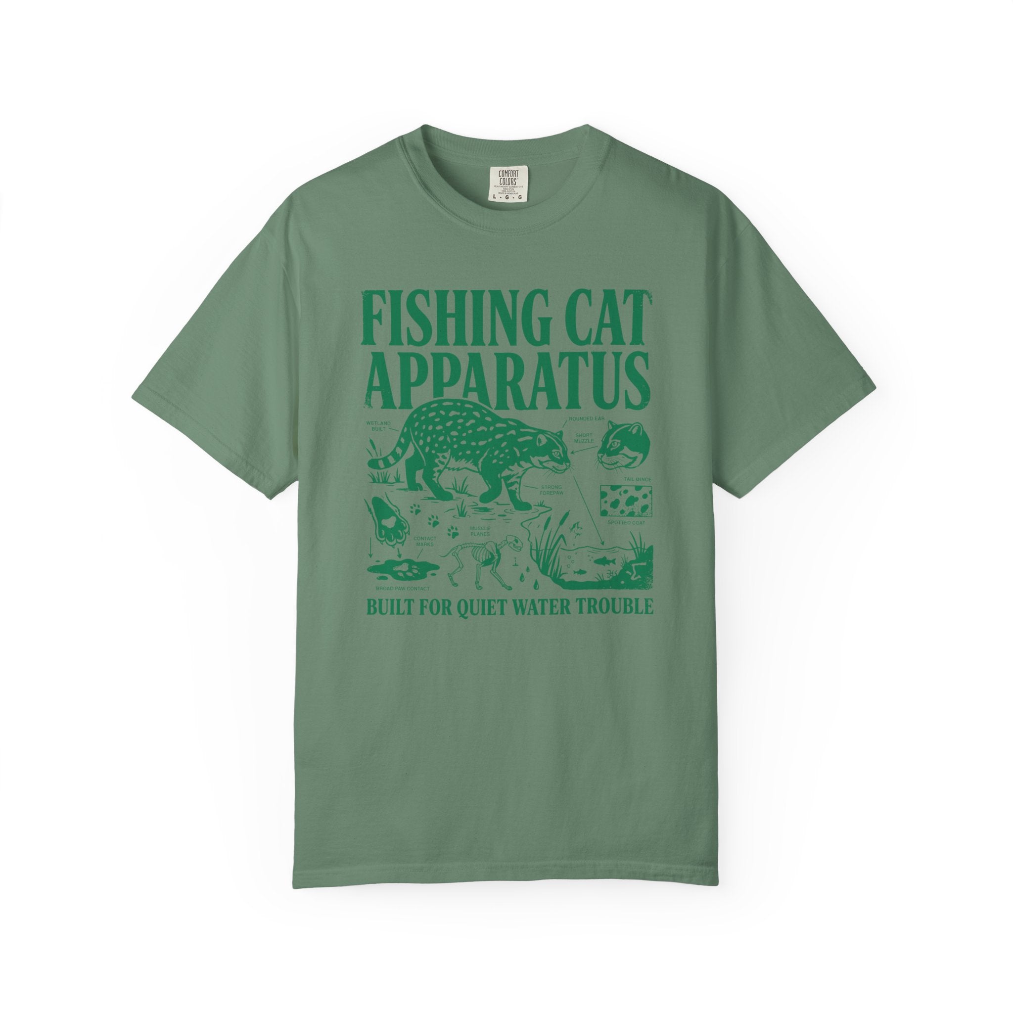 Fishing Cat Apparatus T-Shirt