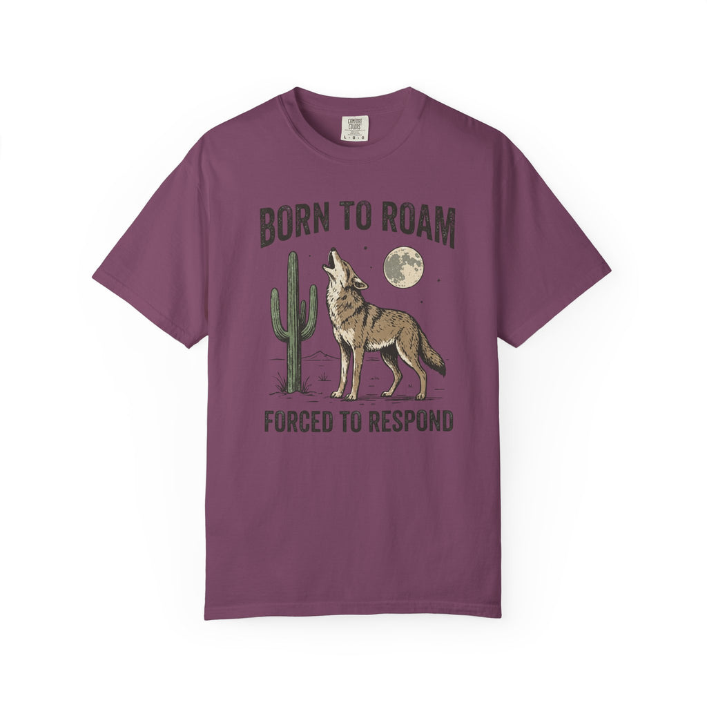Born to Roam Wolf T-Shirt