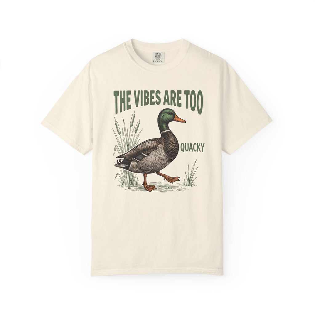 The Vibes Are Too Quacky Duck T-Shirt