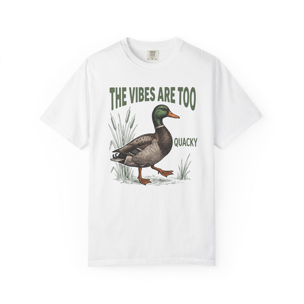 The Vibes Are Too Quacky Duck T-Shirt