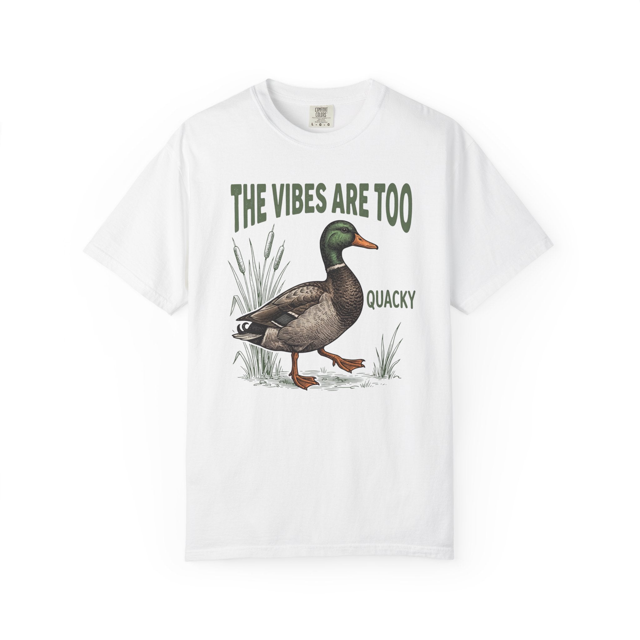 The Vibes Are Too Quacky Duck T-Shirt