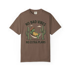 No Bad Vibes No Extra Plans Tortoise T-Shirt