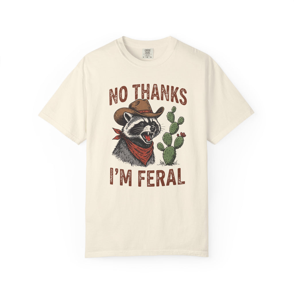 No Thanks Raccoon T-Shirt