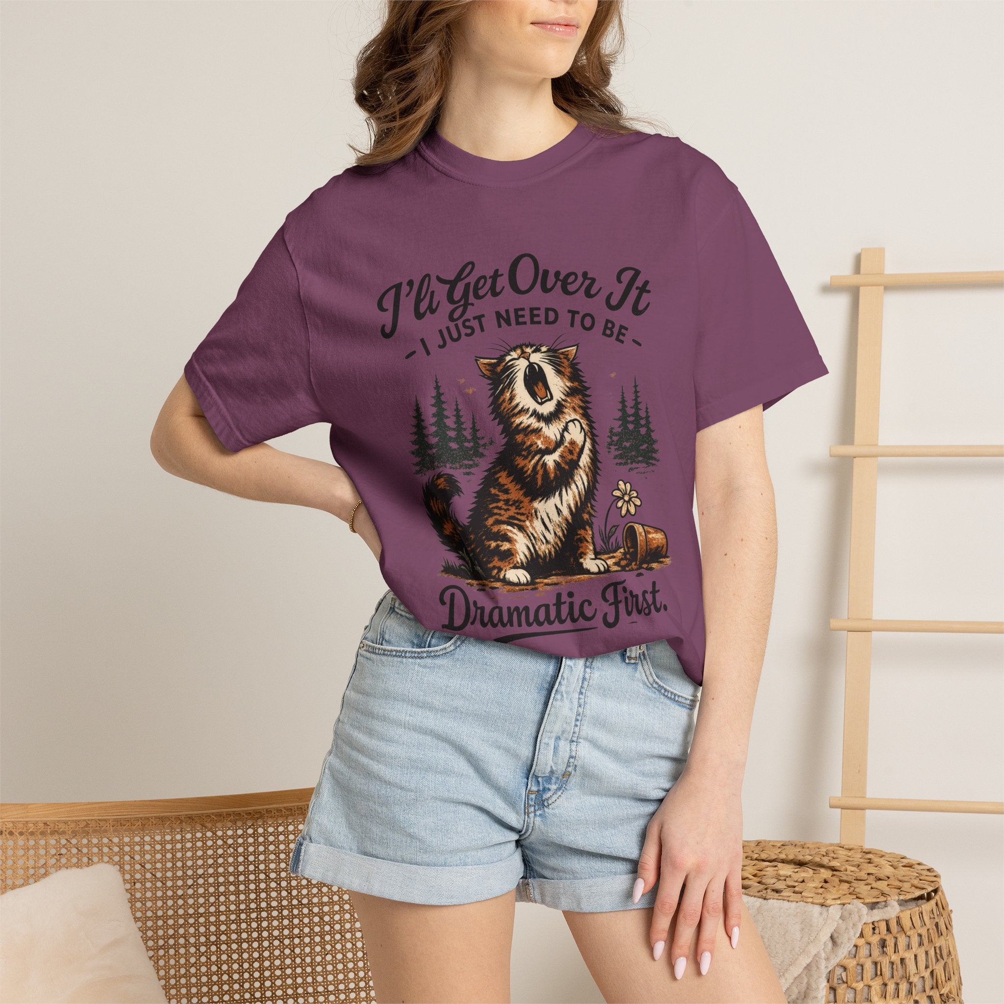 Dramatic Cat T-Shirt