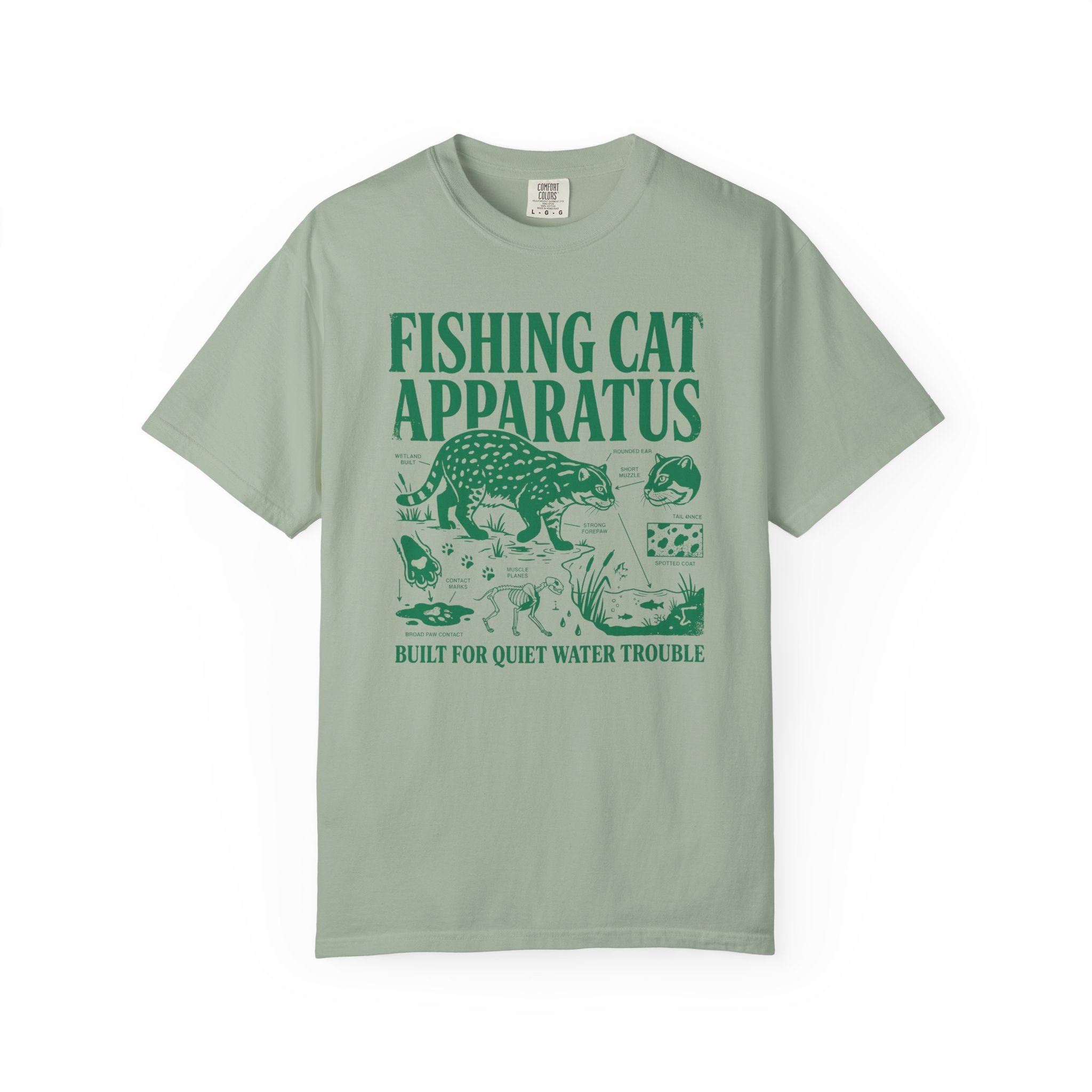 Fishing Cat Apparatus T-Shirt