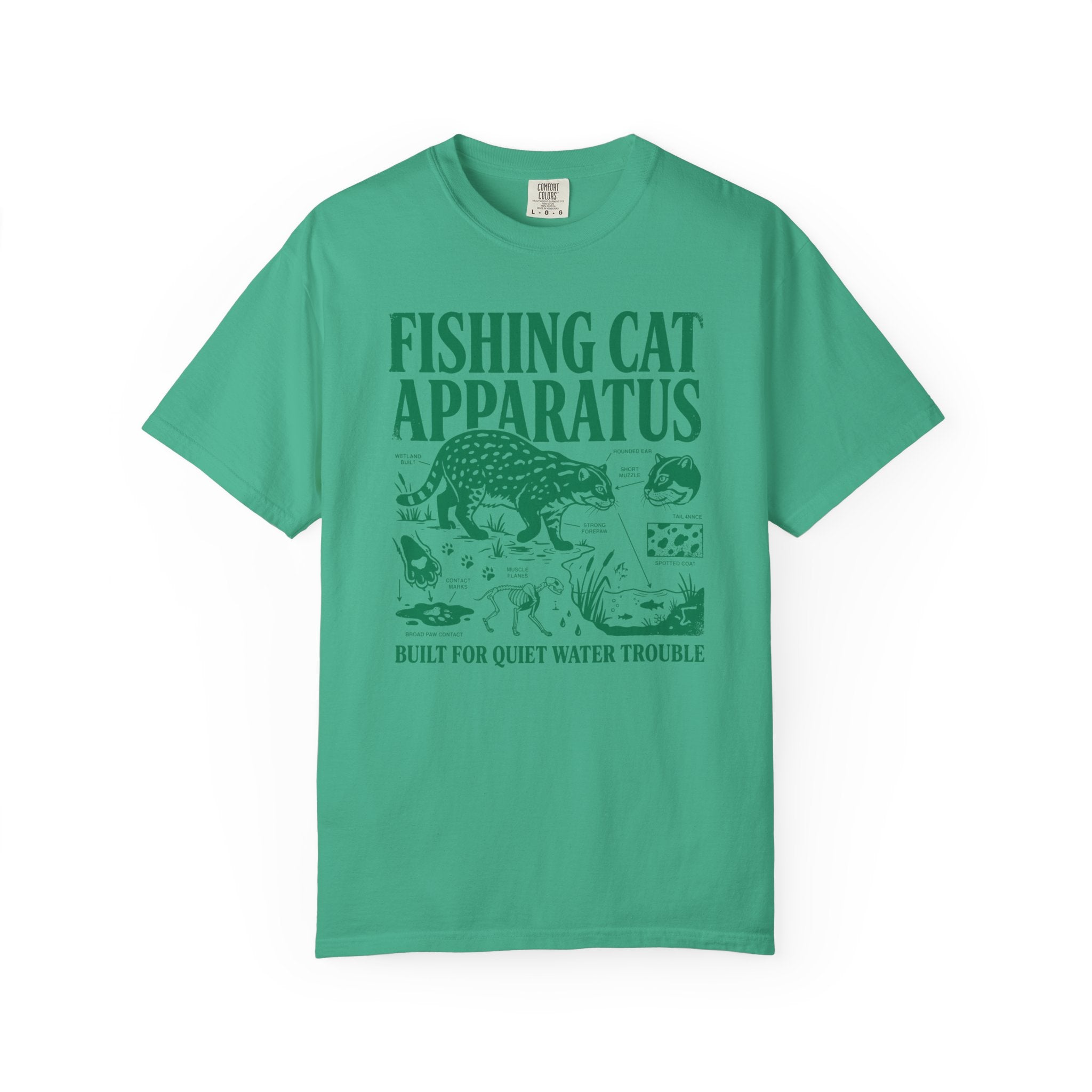 Fishing Cat Apparatus T-Shirt