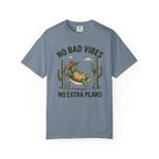 No Bad Vibes No Extra Plans Tortoise T-Shirt