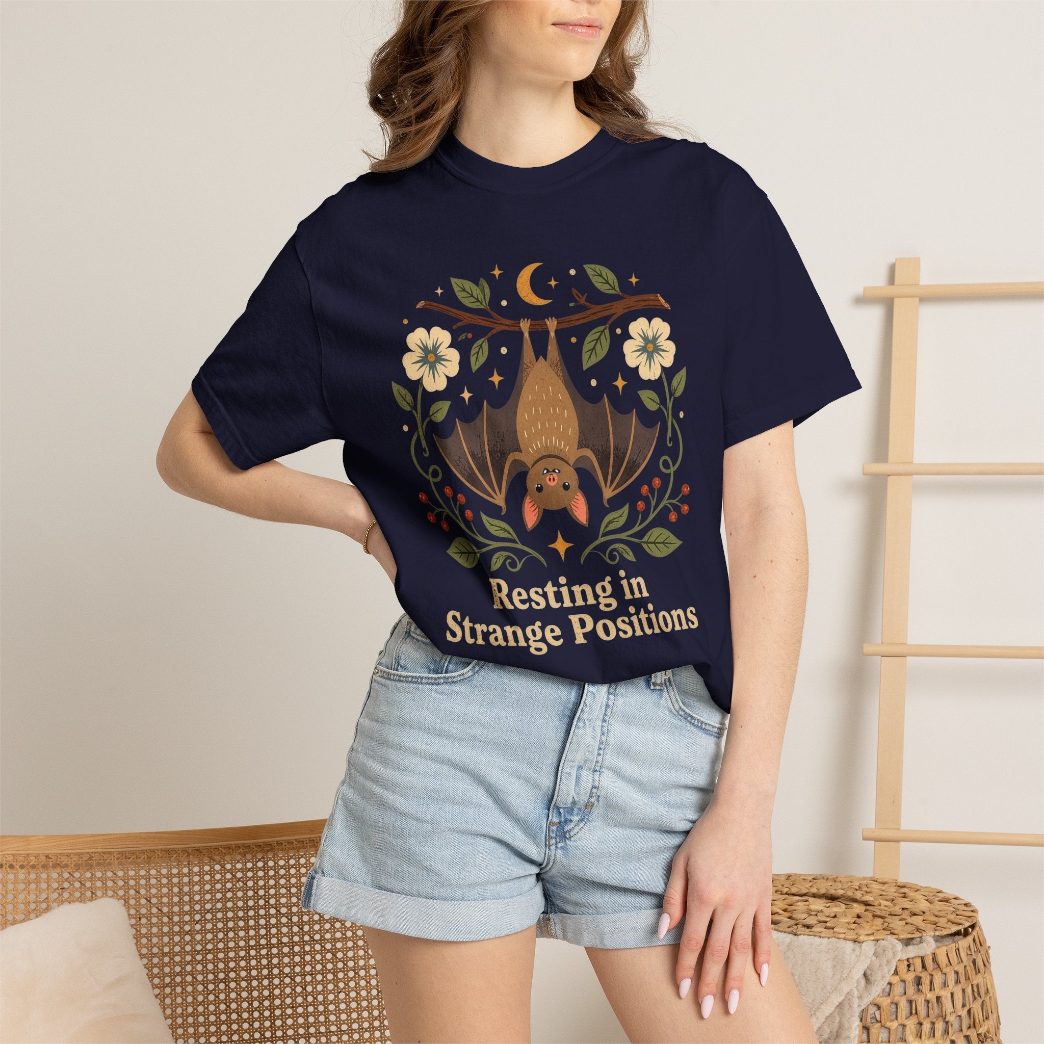 Strange Positions Bat T-Shirt