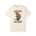 Ride Fast Nap Hard Capybara T-Shirt