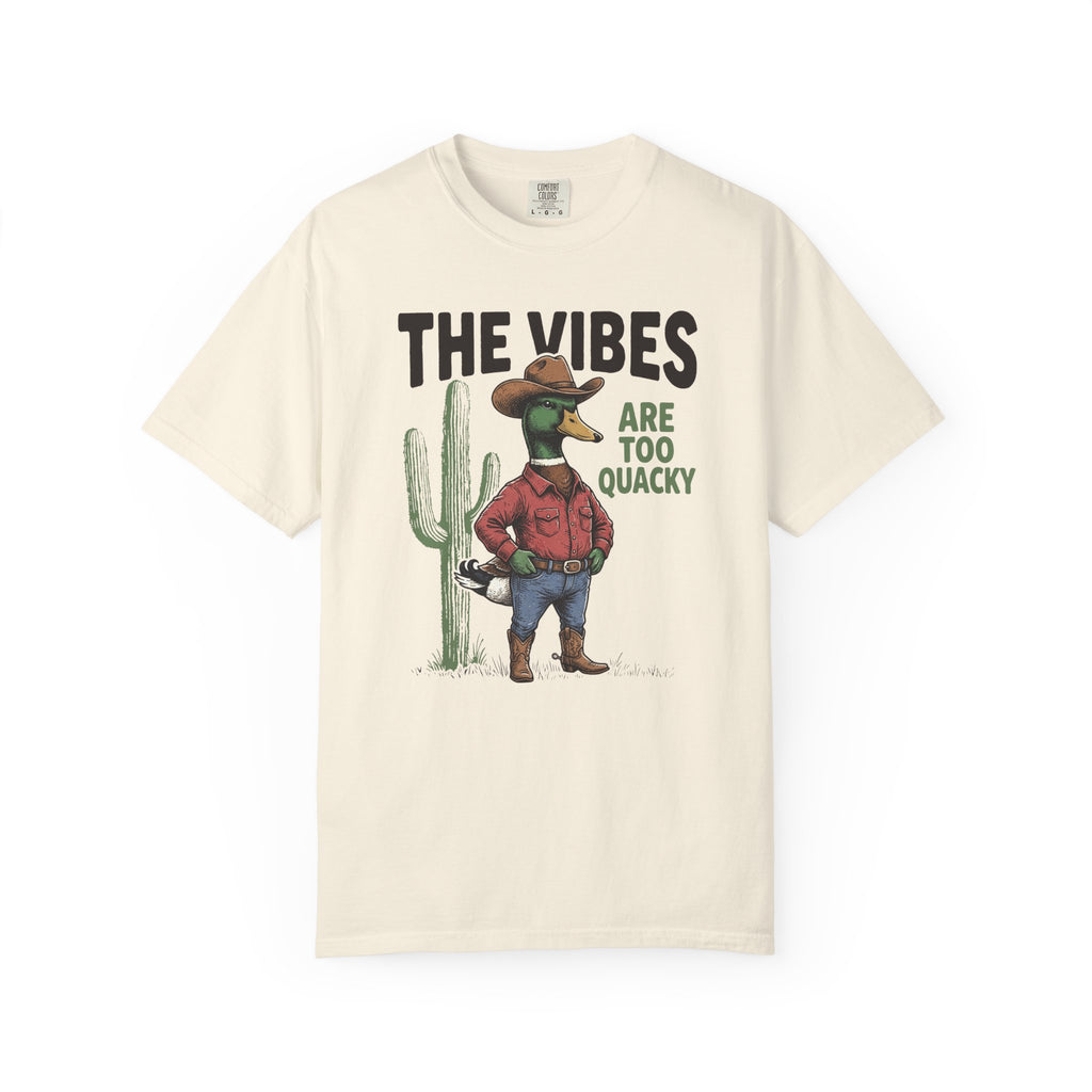 The Vibes Are Too Quacky Duck T-Shirt