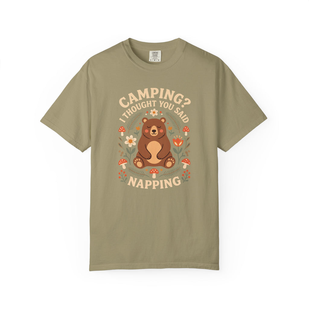 Camping? I Thought You Said Napping Bear T-Shirt