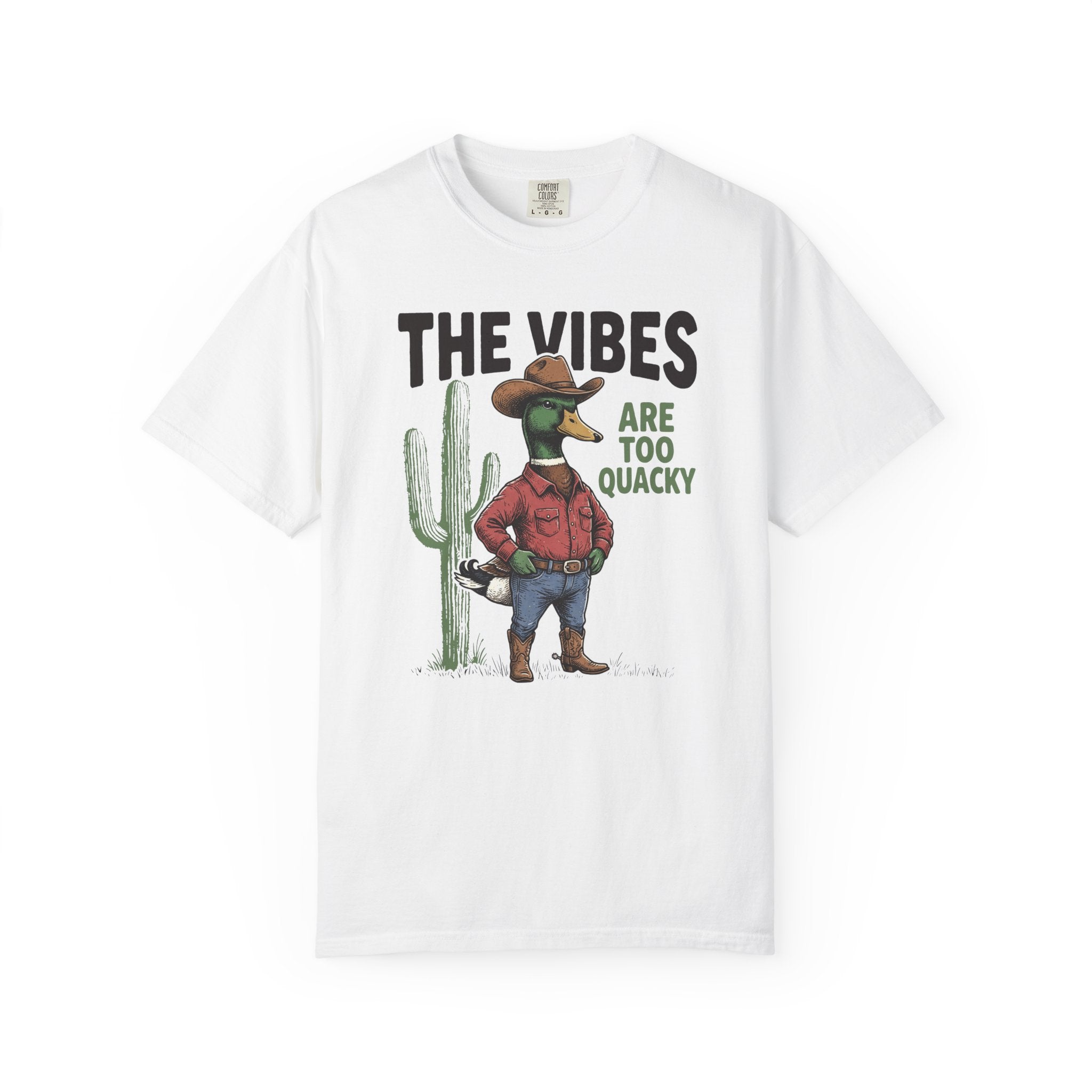 The Vibes Are Too Quacky Duck T-Shirt