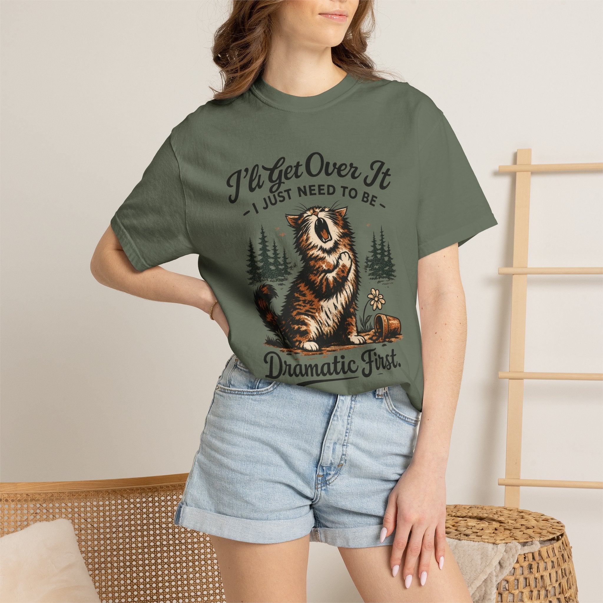 Dramatic Cat T-Shirt