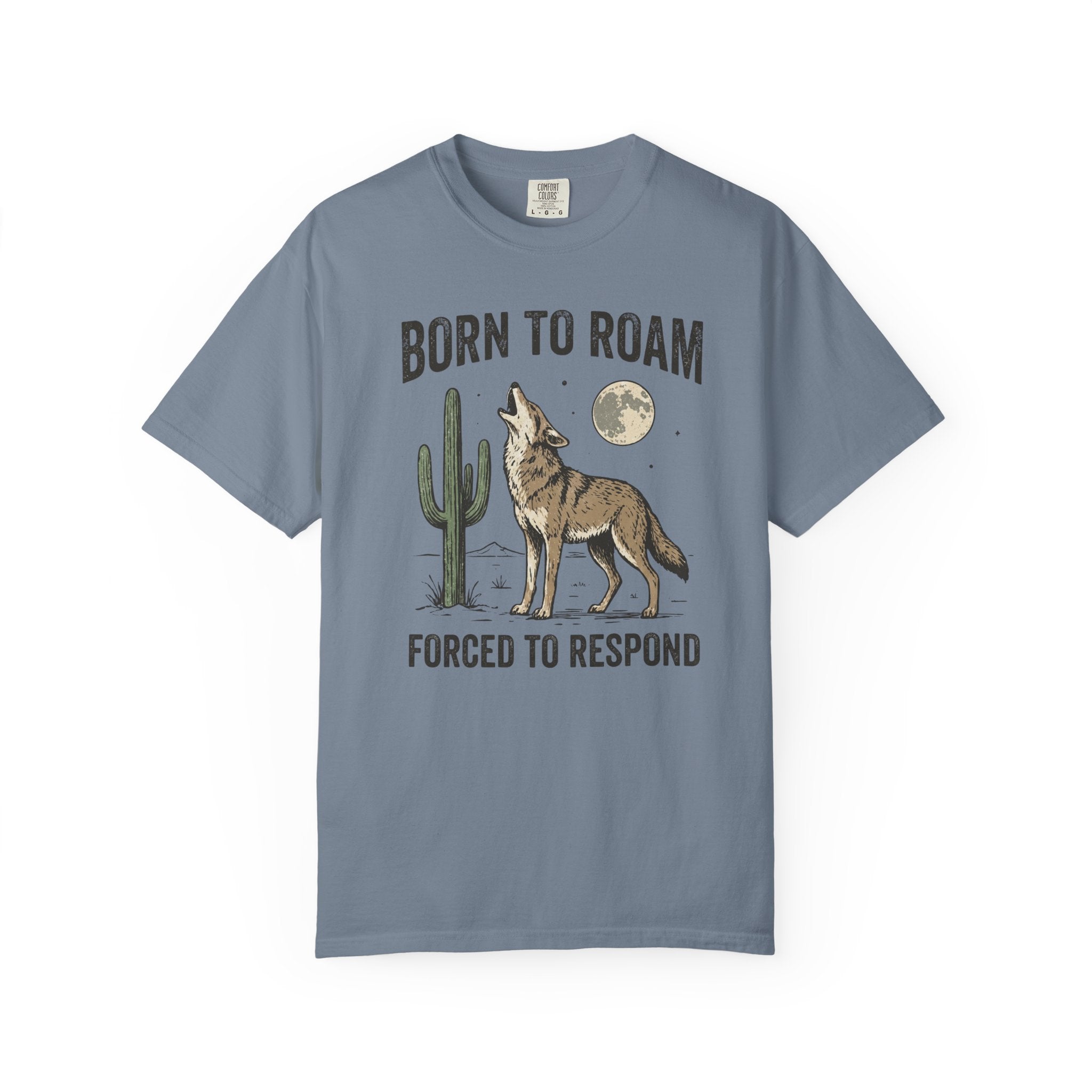 Born to Roam Wolf T-Shirt