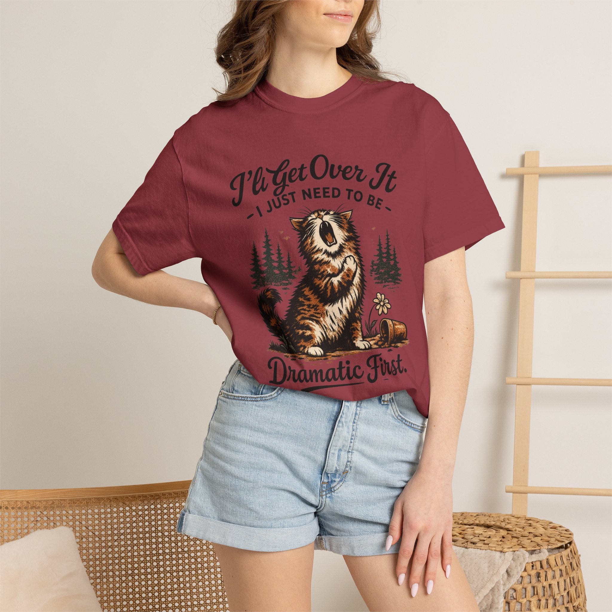 Dramatic Cat T-Shirt