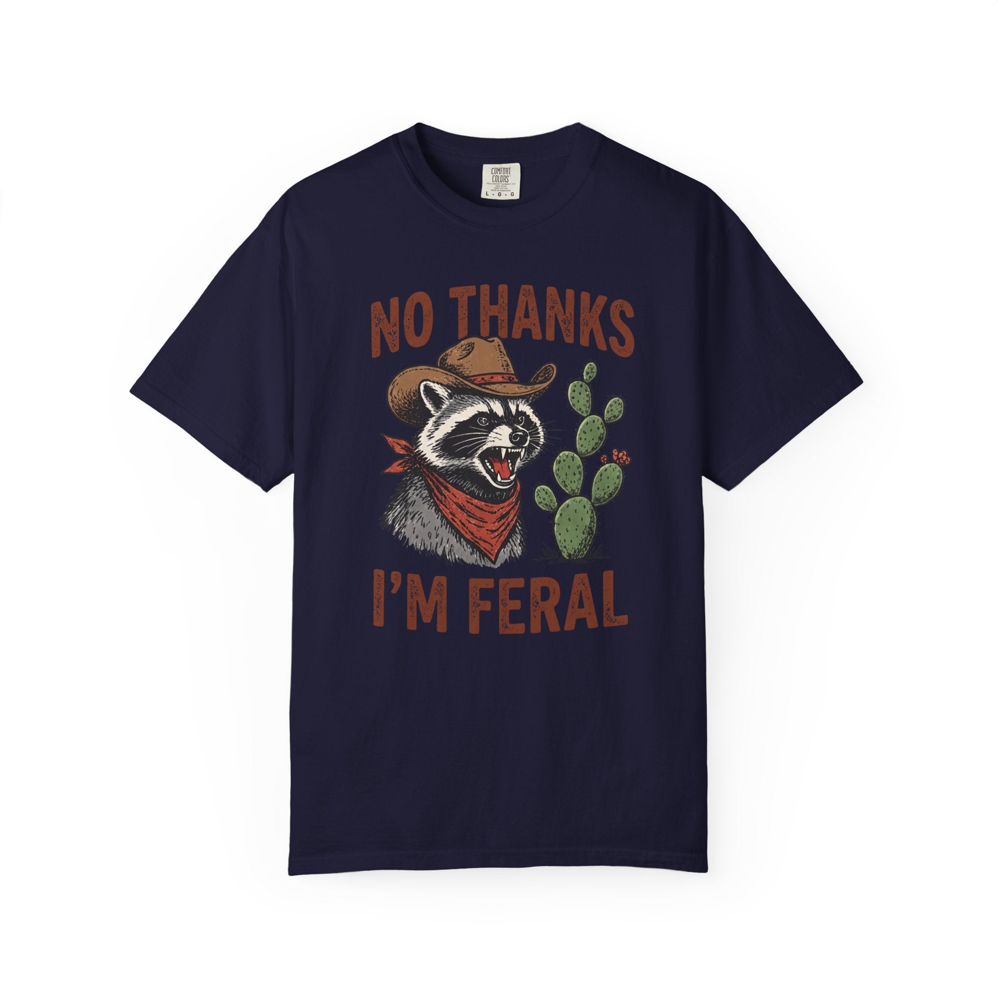 No Thanks Raccoon T-Shirt