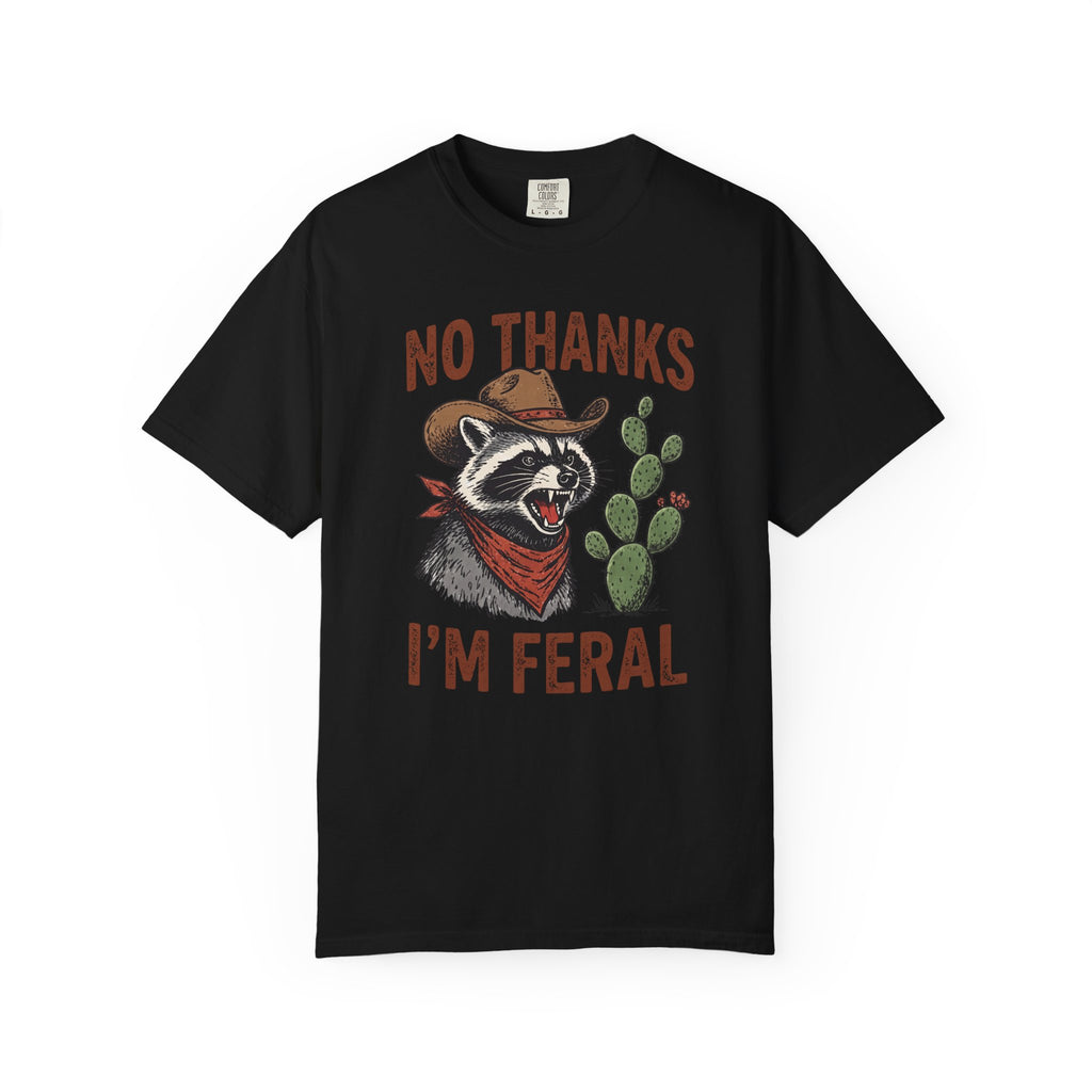 No Thanks Raccoon T-Shirt